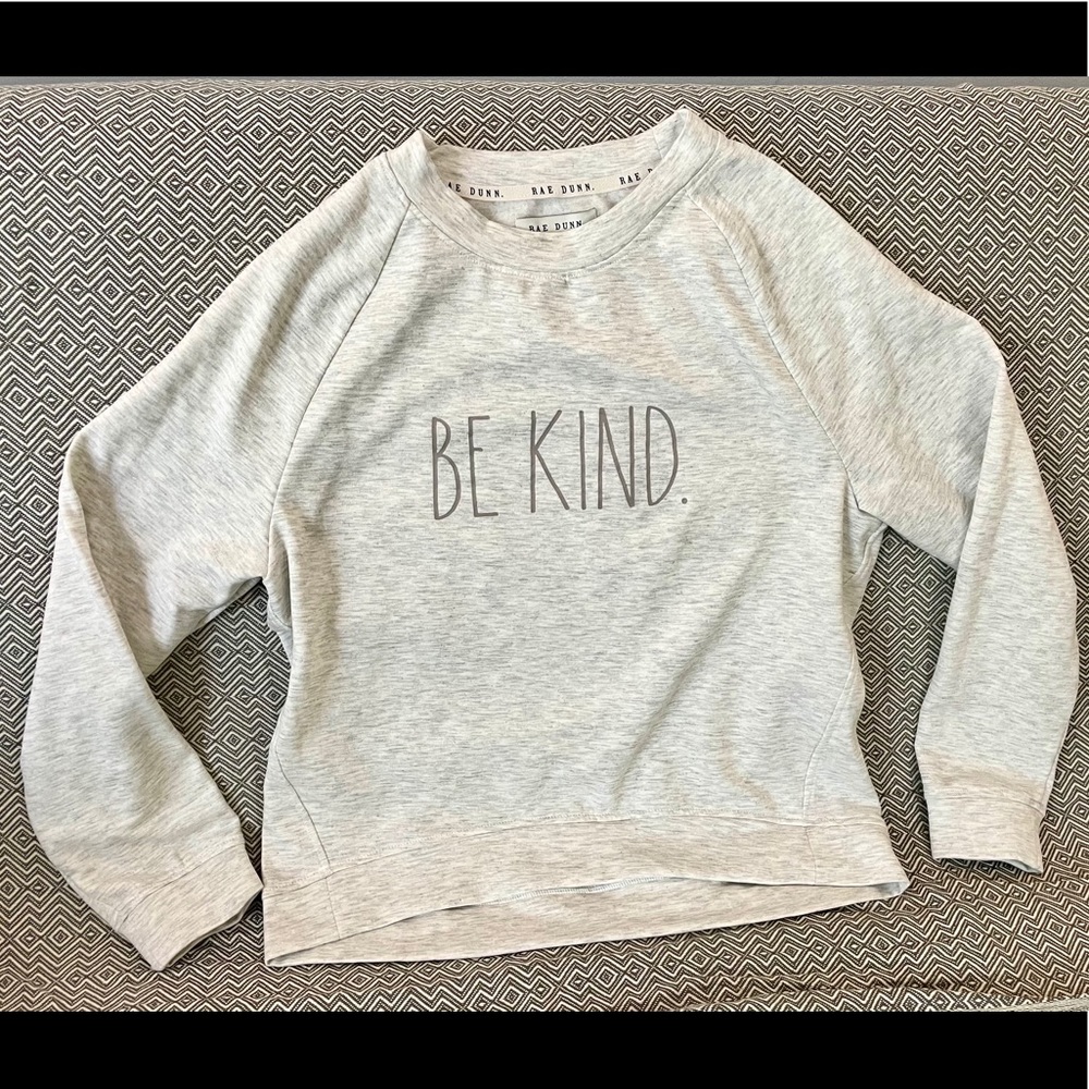 NWT RAE DUNN light weight sweat shirt